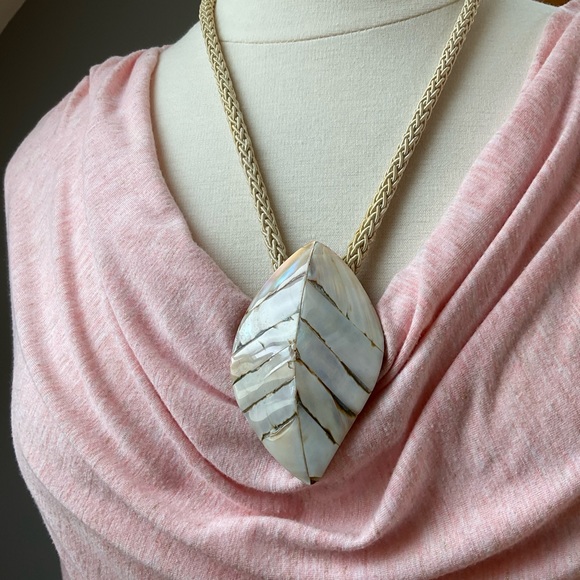 Sandy Designs Shell Shield Necklace - Picture 11 of 12